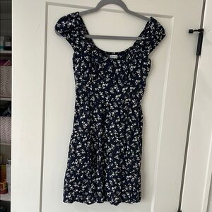 Floral Navy Hollister Dress